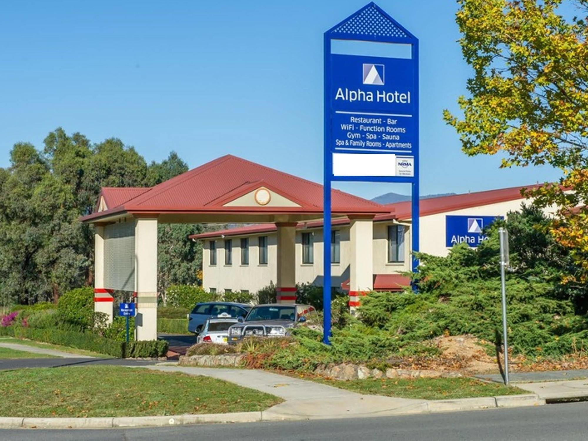 Alpha Hotel Canberra Exterior foto